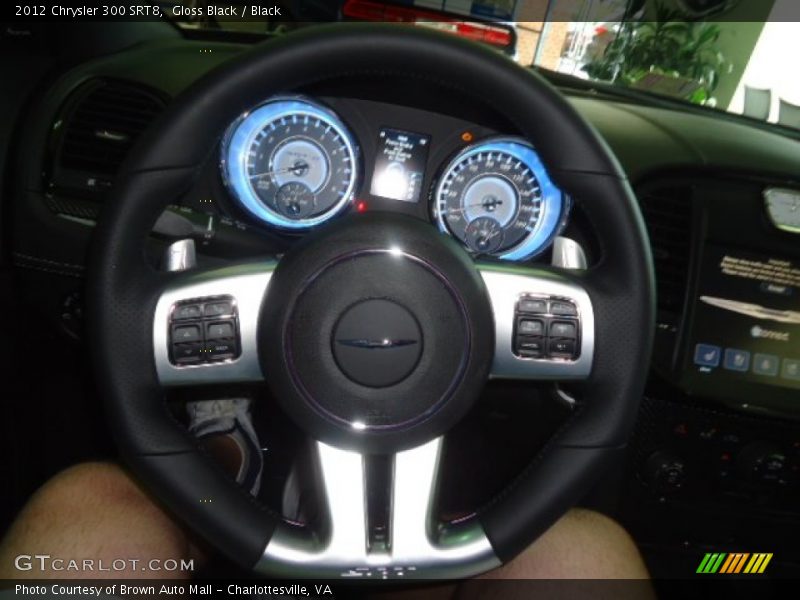 Gloss Black / Black 2012 Chrysler 300 SRT8