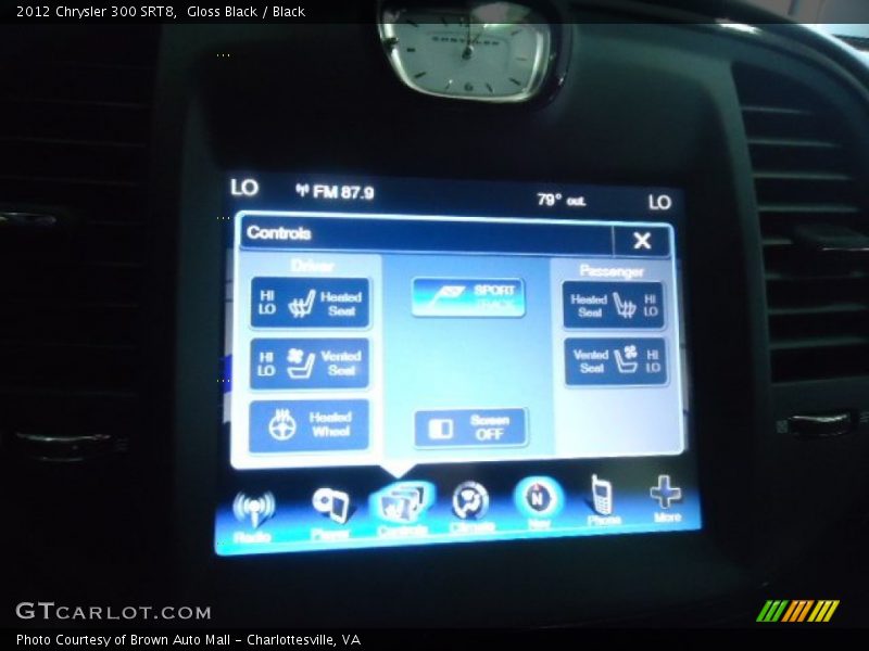 Gloss Black / Black 2012 Chrysler 300 SRT8