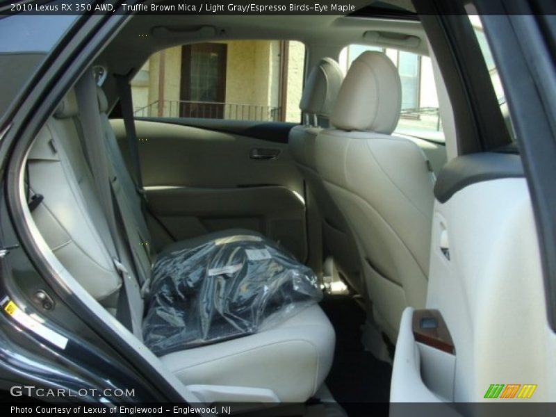 Truffle Brown Mica / Light Gray/Espresso Birds-Eye Maple 2010 Lexus RX 350 AWD