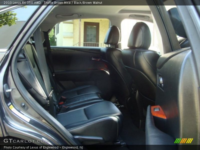 Truffle Brown Mica / Black/Brown Walnut 2010 Lexus RX 350 AWD