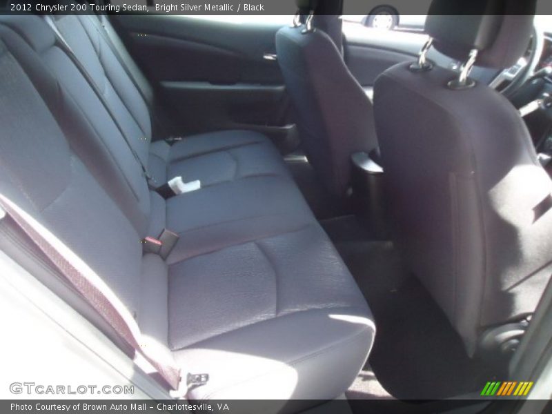 Bright Silver Metallic / Black 2012 Chrysler 200 Touring Sedan