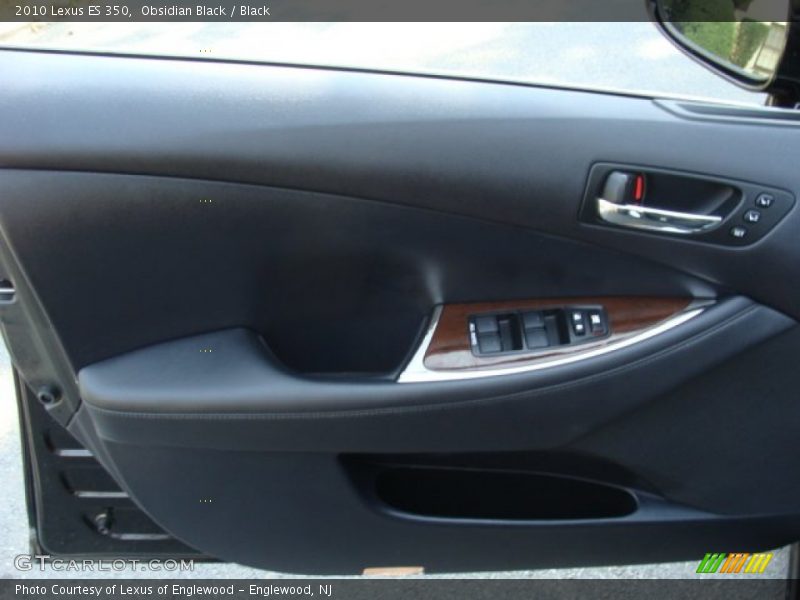 Obsidian Black / Black 2010 Lexus ES 350