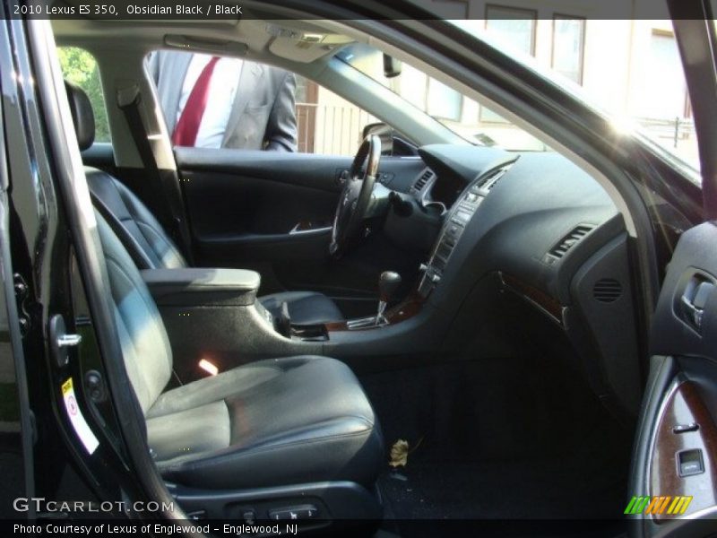Obsidian Black / Black 2010 Lexus ES 350