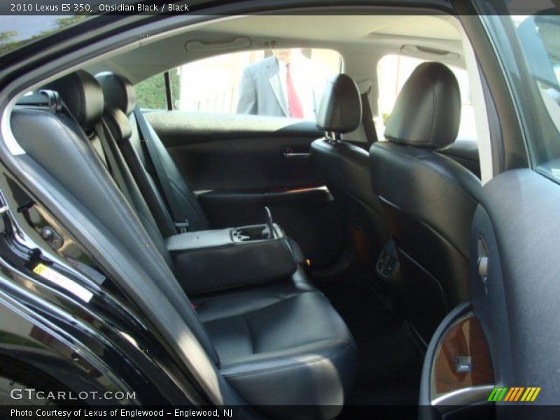 Obsidian Black / Black 2010 Lexus ES 350