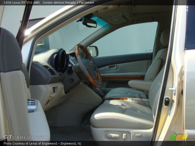 Golden Almond Metallic / Parchment 2009 Lexus RX 350 AWD