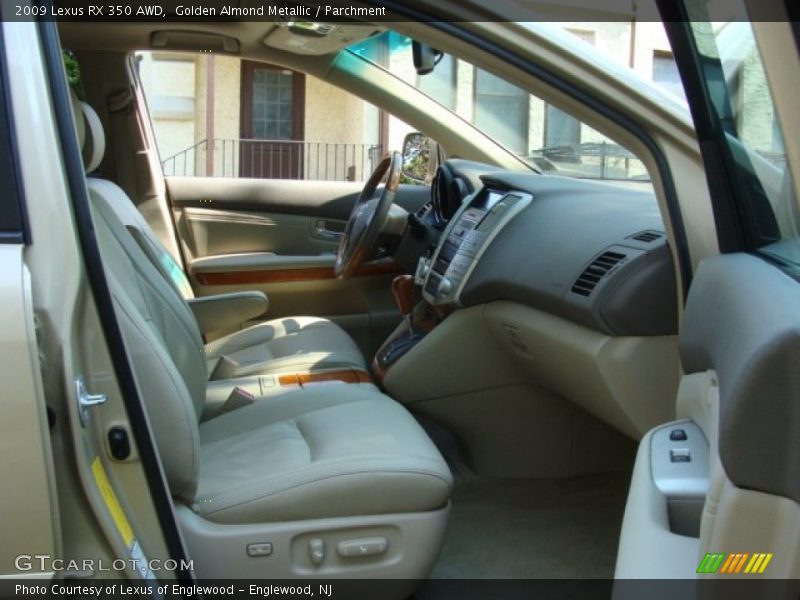 Golden Almond Metallic / Parchment 2009 Lexus RX 350 AWD