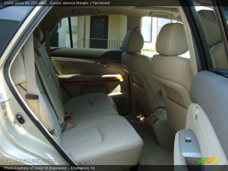 Golden Almond Metallic / Parchment 2009 Lexus RX 350 AWD