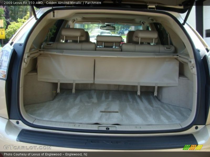 Golden Almond Metallic / Parchment 2009 Lexus RX 350 AWD