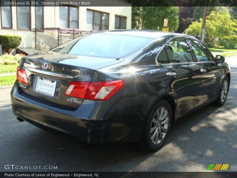 Smokey Granite Mica / Black 2009 Lexus ES 350