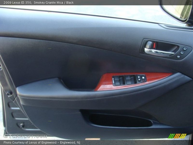 Smokey Granite Mica / Black 2009 Lexus ES 350