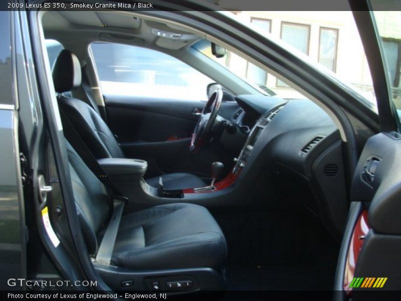 Smokey Granite Mica / Black 2009 Lexus ES 350