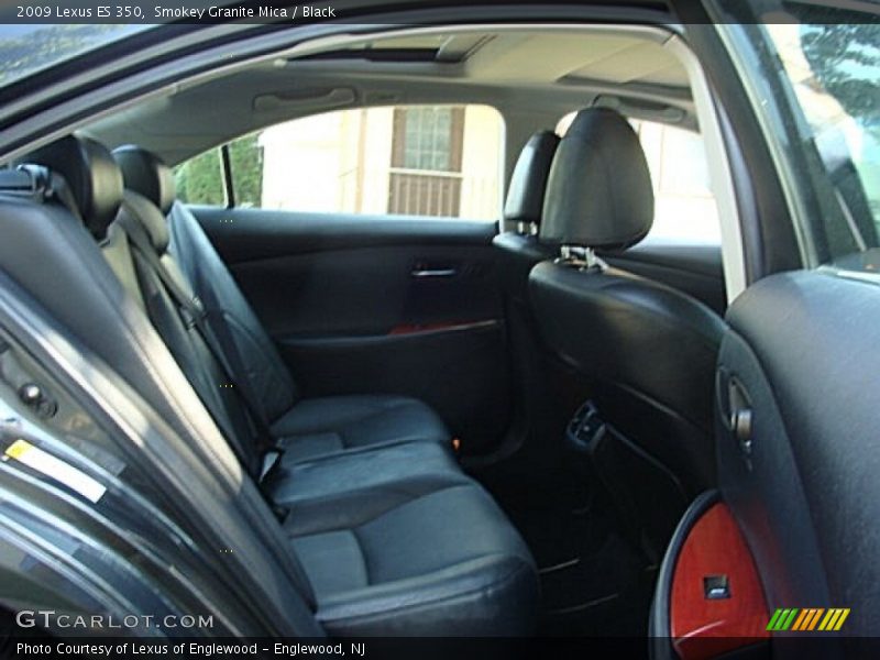 Smokey Granite Mica / Black 2009 Lexus ES 350