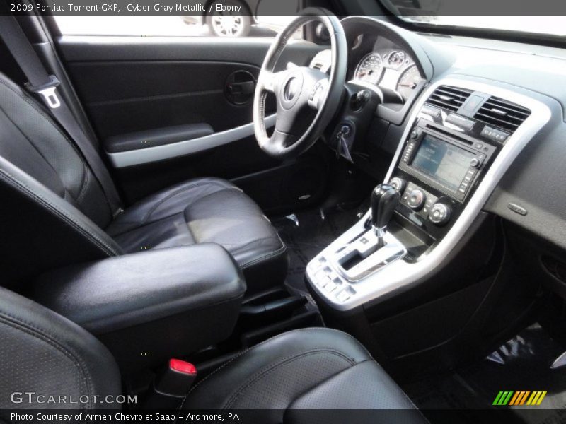 Cyber Gray Metallic / Ebony 2009 Pontiac Torrent GXP