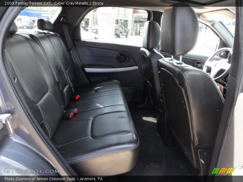 Rear Seat of 2009 Torrent GXP