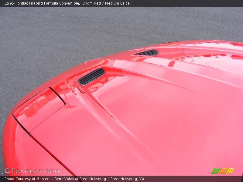 Bright Red / Medium Beige 1995 Pontiac Firebird Formula Convertible