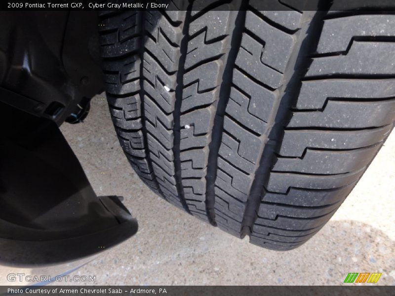 Cyber Gray Metallic / Ebony 2009 Pontiac Torrent GXP