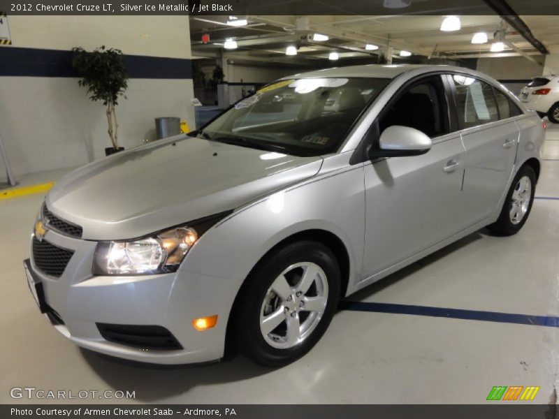 Silver Ice Metallic / Jet Black 2012 Chevrolet Cruze LT