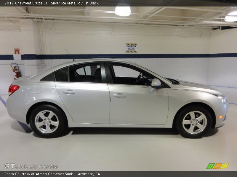 Silver Ice Metallic / Jet Black 2012 Chevrolet Cruze LT