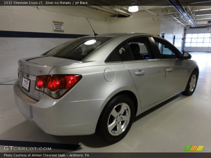Silver Ice Metallic / Jet Black 2012 Chevrolet Cruze LT
