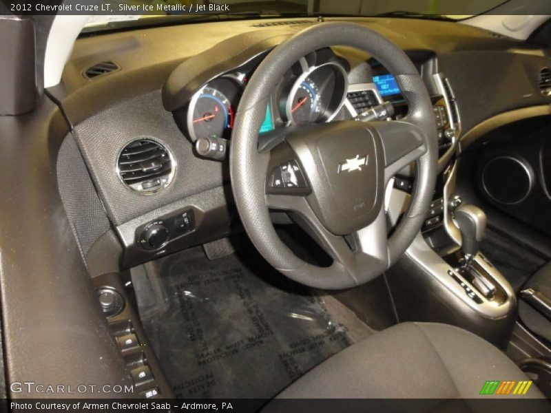 Silver Ice Metallic / Jet Black 2012 Chevrolet Cruze LT