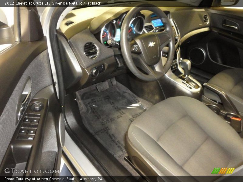 Silver Ice Metallic / Jet Black 2012 Chevrolet Cruze LT
