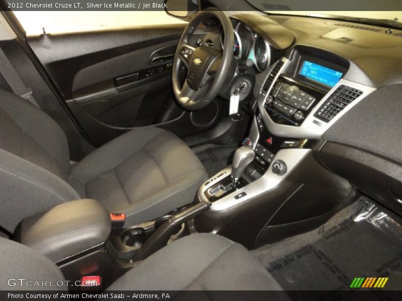 Silver Ice Metallic / Jet Black 2012 Chevrolet Cruze LT