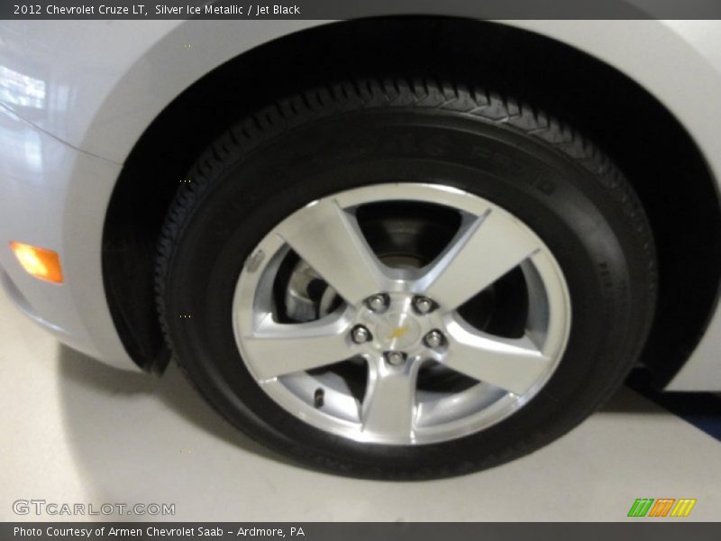 Silver Ice Metallic / Jet Black 2012 Chevrolet Cruze LT