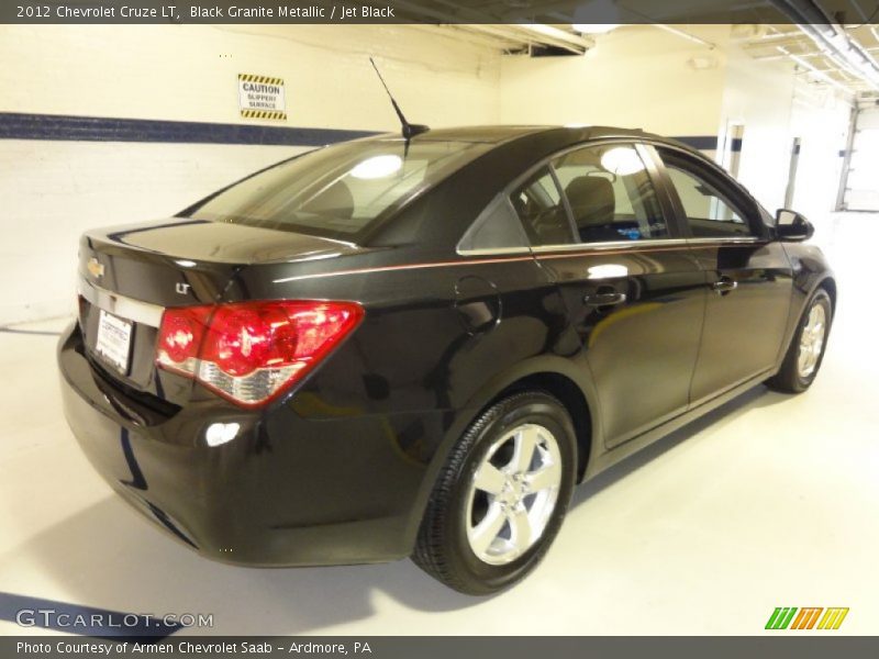 Black Granite Metallic / Jet Black 2012 Chevrolet Cruze LT