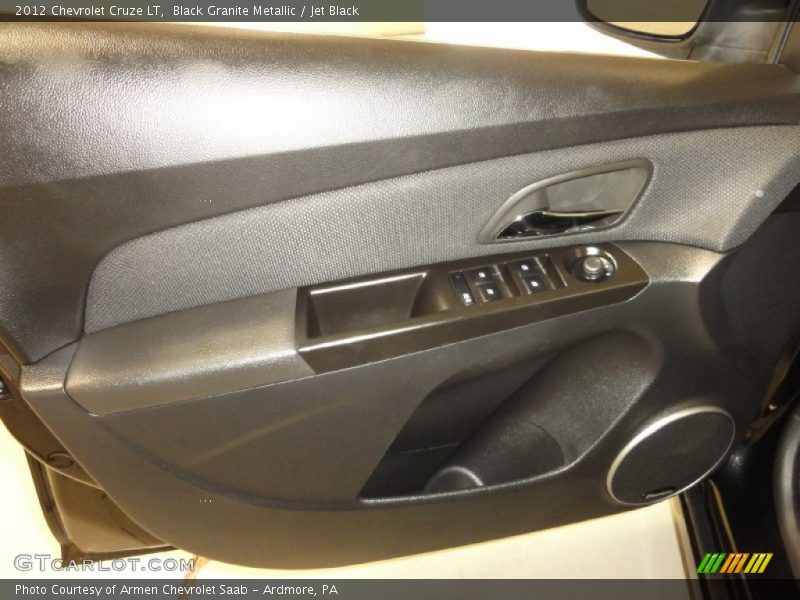 Black Granite Metallic / Jet Black 2012 Chevrolet Cruze LT