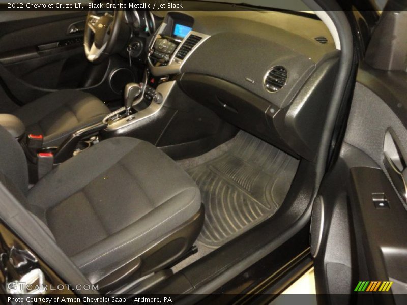 Black Granite Metallic / Jet Black 2012 Chevrolet Cruze LT
