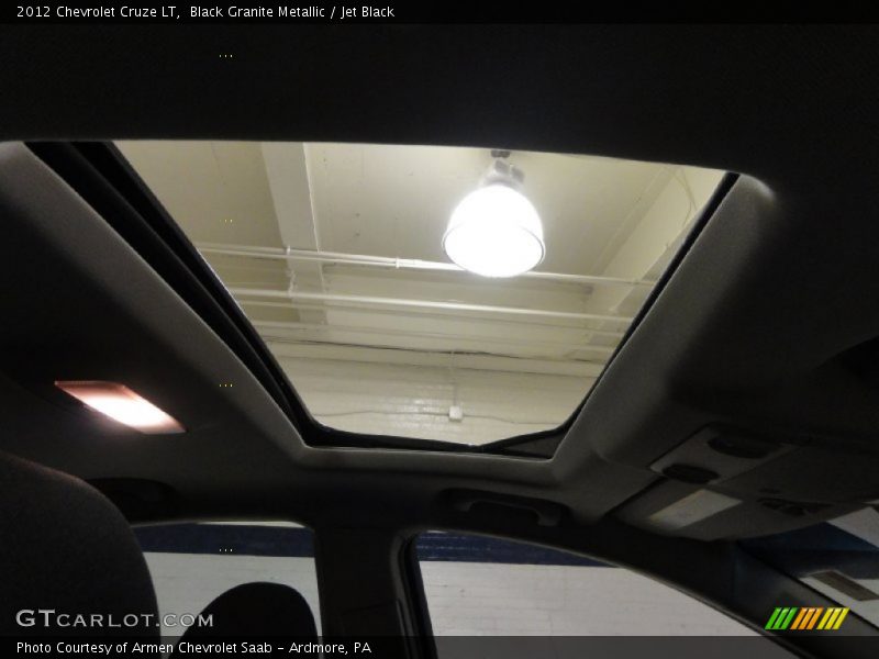 Black Granite Metallic / Jet Black 2012 Chevrolet Cruze LT
