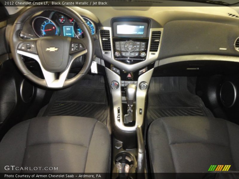 Black Granite Metallic / Jet Black 2012 Chevrolet Cruze LT