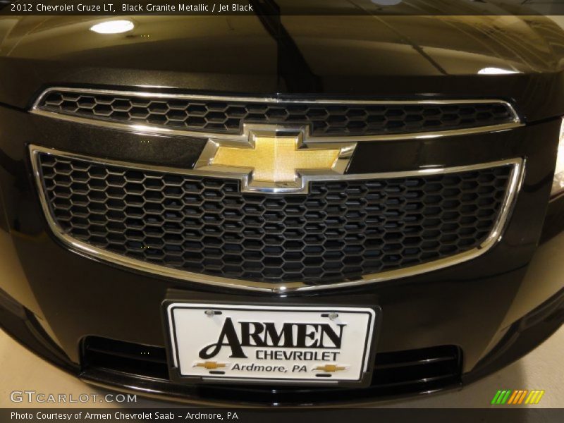 Black Granite Metallic / Jet Black 2012 Chevrolet Cruze LT