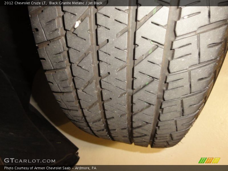Black Granite Metallic / Jet Black 2012 Chevrolet Cruze LT