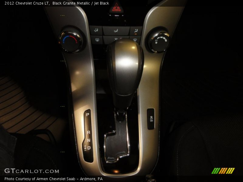 Black Granite Metallic / Jet Black 2012 Chevrolet Cruze LT