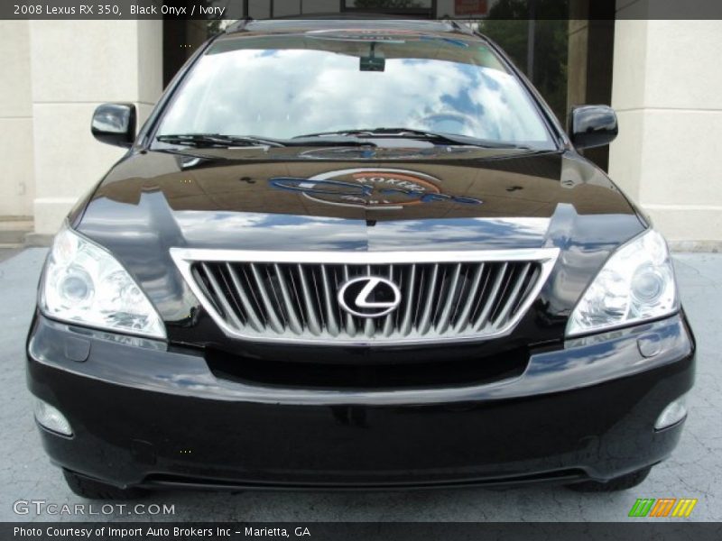Black Onyx / Ivory 2008 Lexus RX 350
