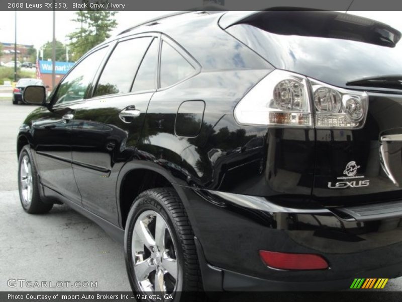 Black Onyx / Ivory 2008 Lexus RX 350