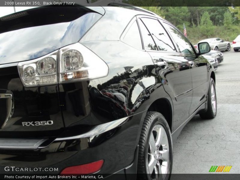 Black Onyx / Ivory 2008 Lexus RX 350