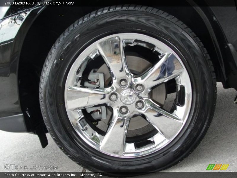 Black Onyx / Ivory 2008 Lexus RX 350