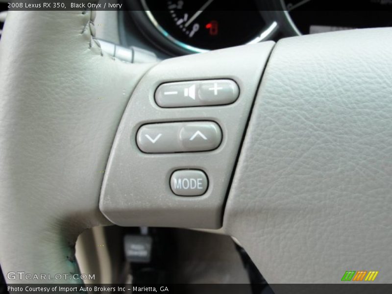 Black Onyx / Ivory 2008 Lexus RX 350