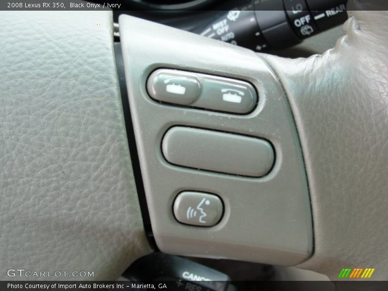 Black Onyx / Ivory 2008 Lexus RX 350