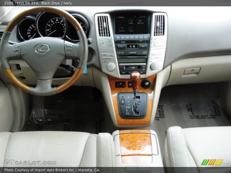 Black Onyx / Ivory 2008 Lexus RX 350