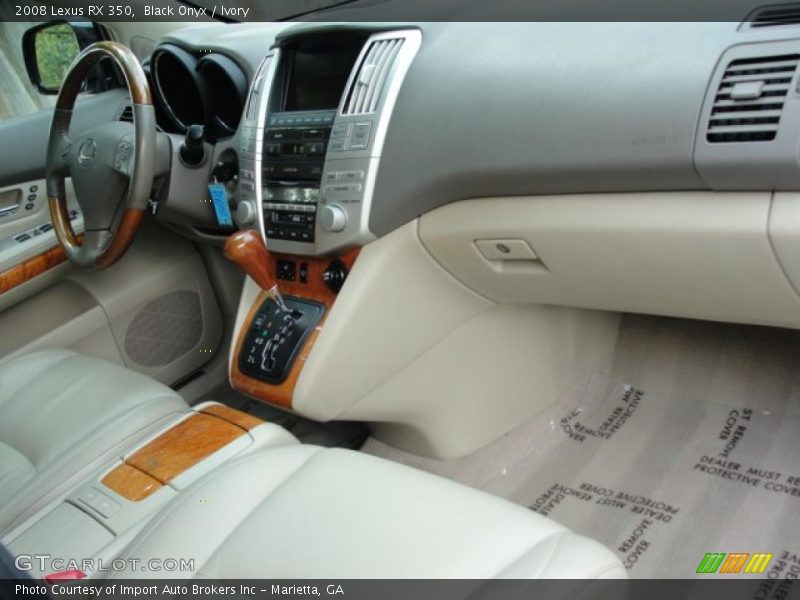 Black Onyx / Ivory 2008 Lexus RX 350