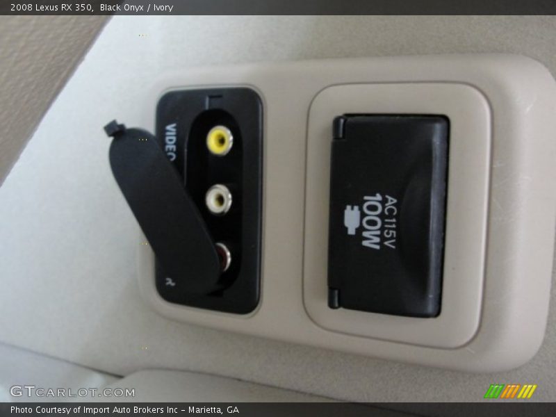Black Onyx / Ivory 2008 Lexus RX 350