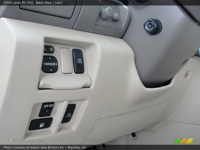 Black Onyx / Ivory 2008 Lexus RX 350