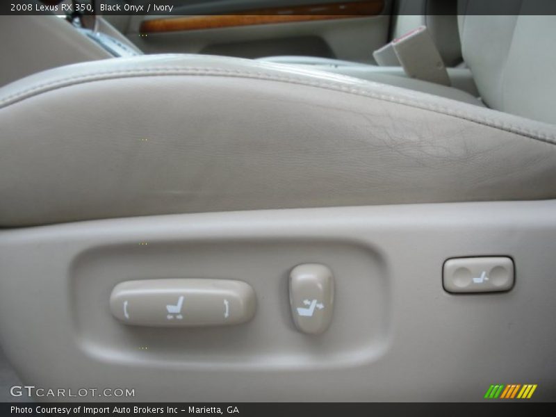 Black Onyx / Ivory 2008 Lexus RX 350