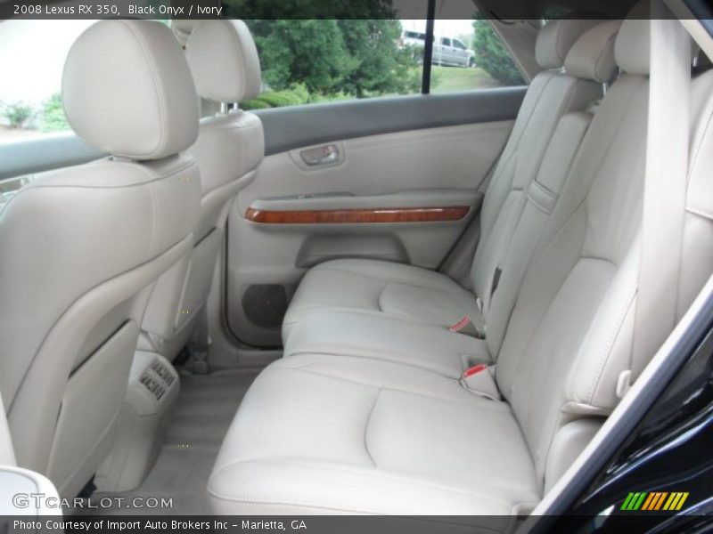 Black Onyx / Ivory 2008 Lexus RX 350