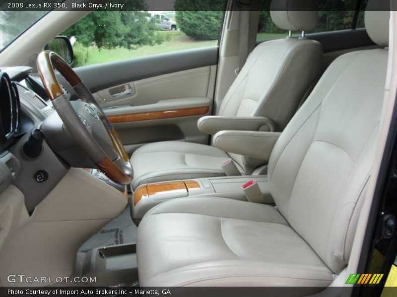 Black Onyx / Ivory 2008 Lexus RX 350