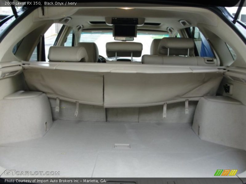 Black Onyx / Ivory 2008 Lexus RX 350