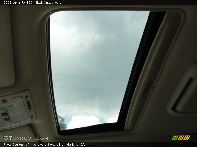 Black Onyx / Ivory 2008 Lexus RX 350